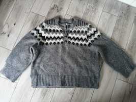Sweter damski ZARA rozmiar 36 oversize