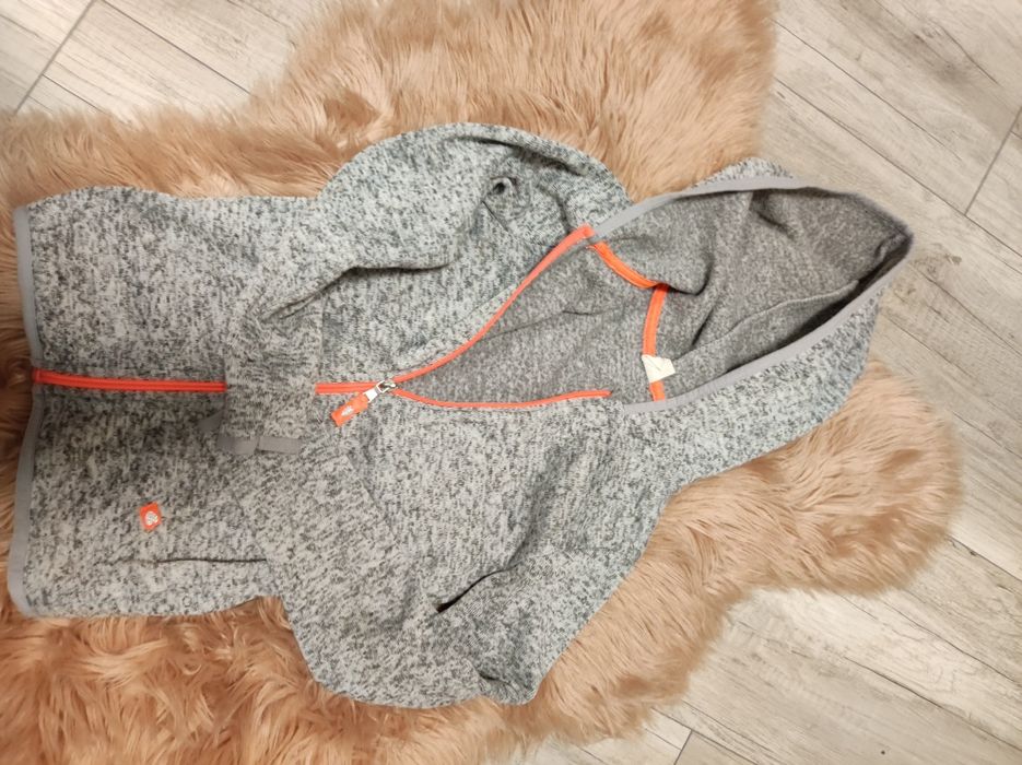 Dres dziewczęcy szary