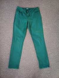 Spodnie jeansowe zielone damskie Street One  W30