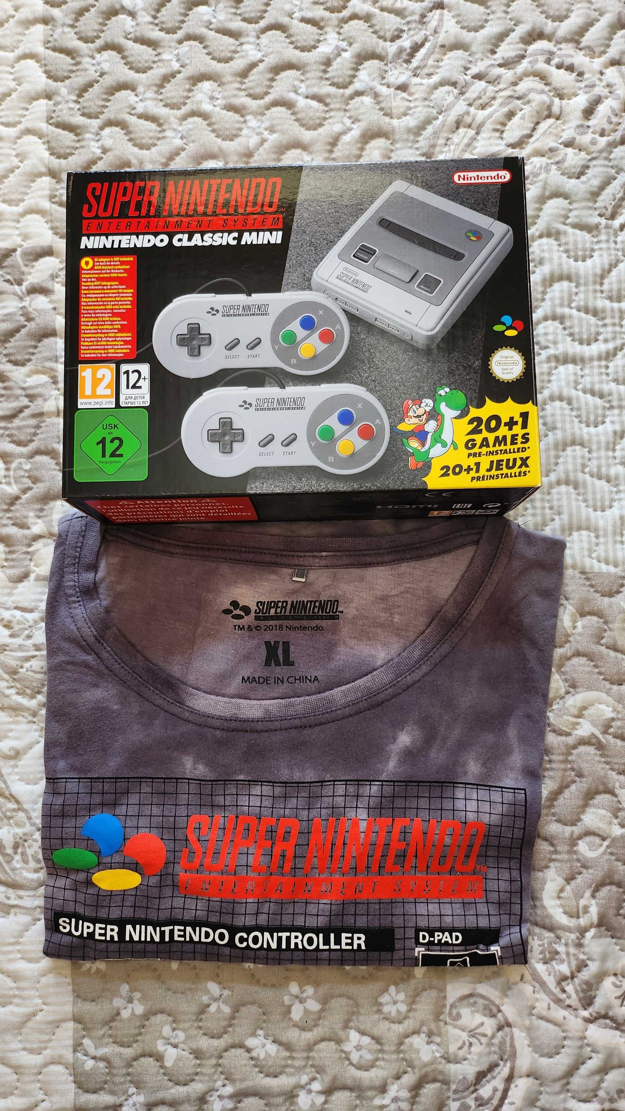 SUPER NINTENDO MINI como nova com fatura