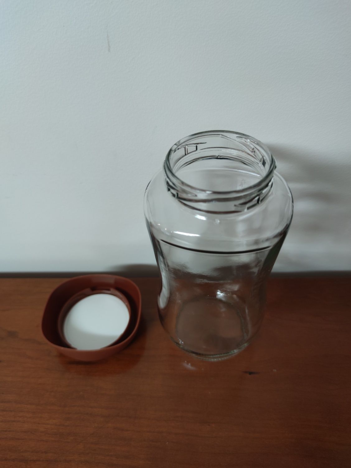 20 Frascos de vidro de 800 ml com tampa