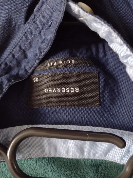 Koszula granatowa Reserved XS Slim fit