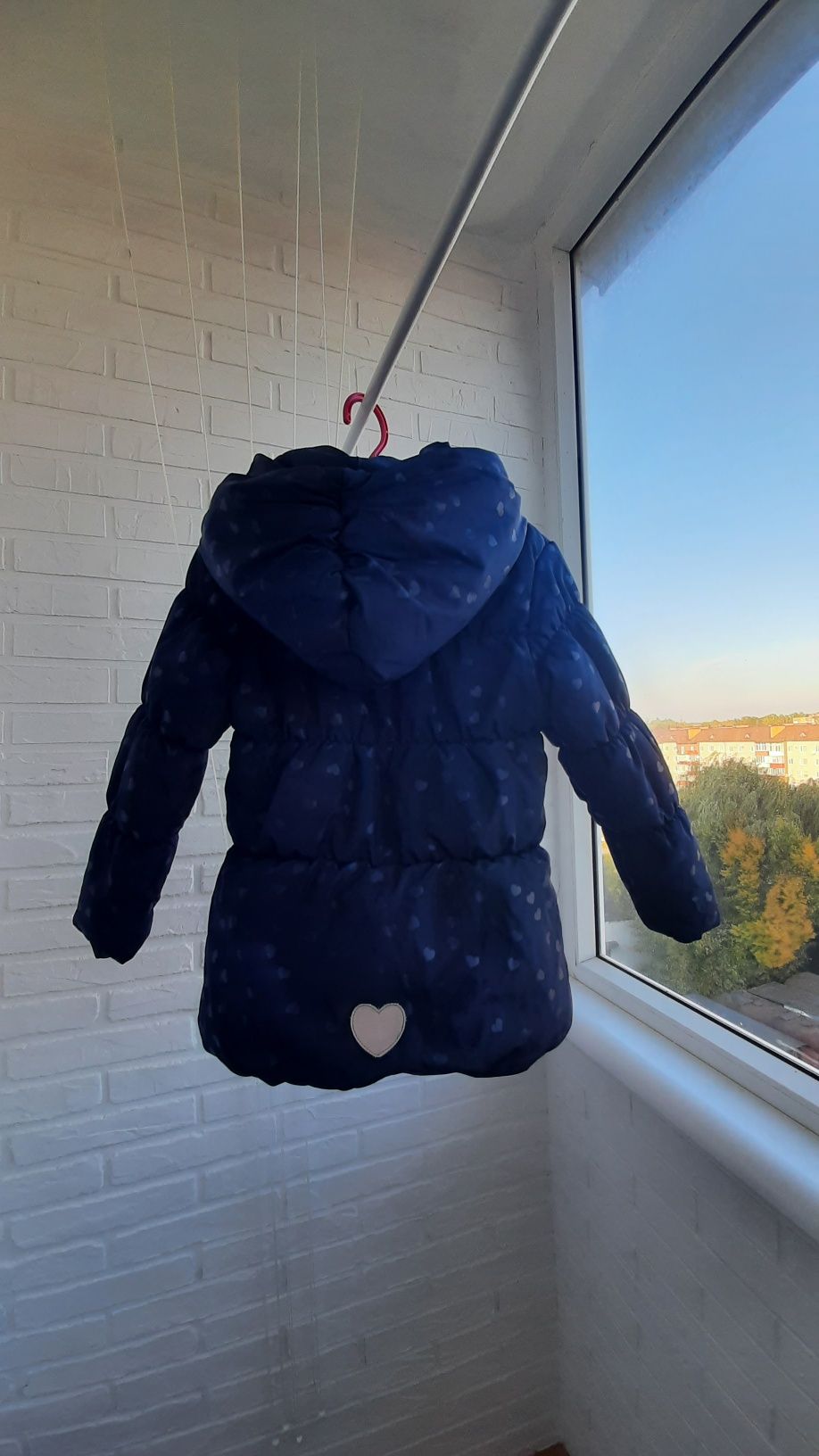 Куртка зимова, парка, пуховик, курточка для девочки Topolino. 116, 122
