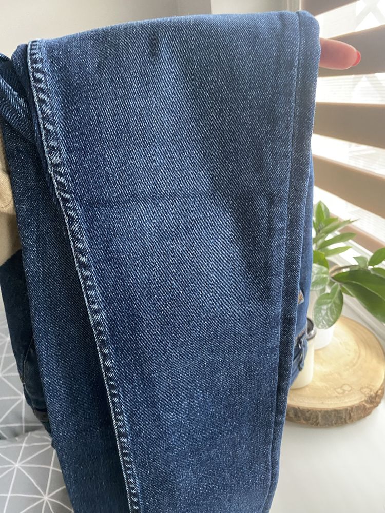 Jeansy spodnie Lee Ivy rozmiar 27/31 ciemny jeans wysoki stan rurki