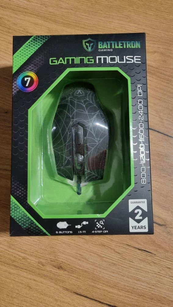 Myszka gamingowa optyczna Battletron Gaming Mouse sensor optyczny