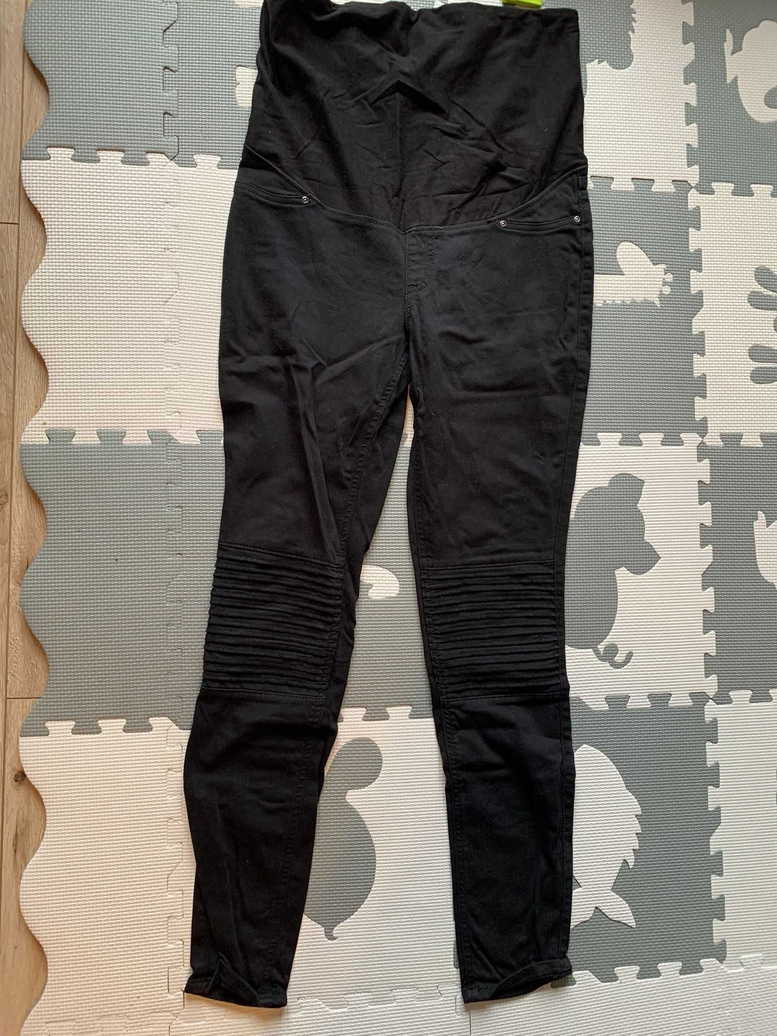 spodnie jeansy ciążowe H&M mama r M