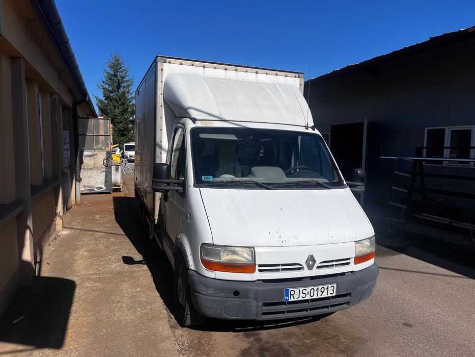 Renault Master  Renault Master 2.5 dCi 2002 kontener z windą