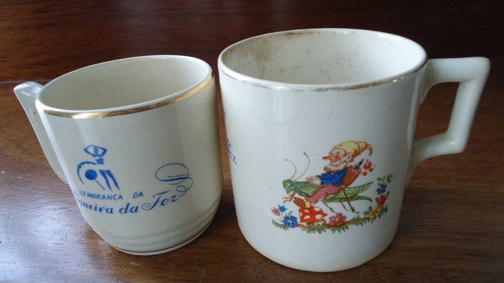 caneca pequena da fábrica da Lusitânia