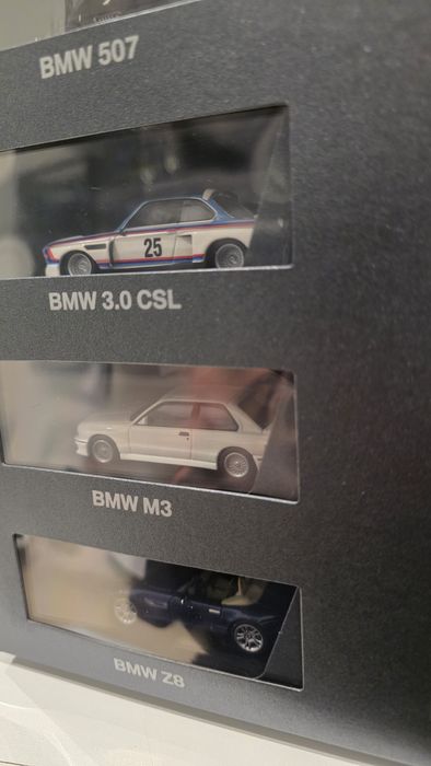Super zestaw 10 szt. miniatur 1:64 BMW, oryginalne, nowe