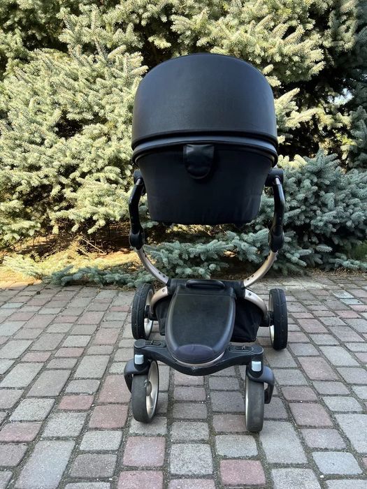 Коляска Mima xari шасі розове золото