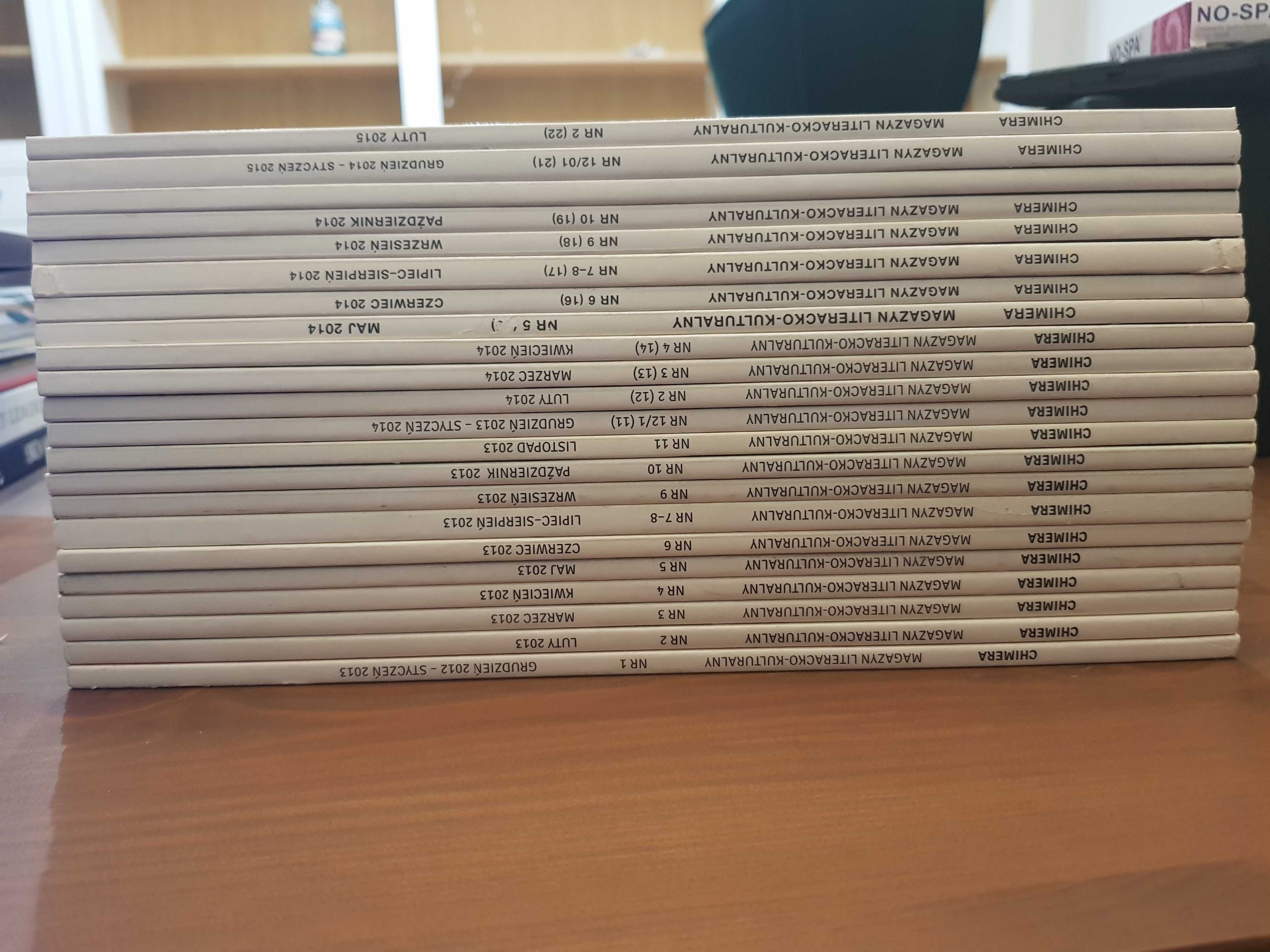 Chimera magazyn literacko-kulturalny wszystkie numery Rafał Bryndal