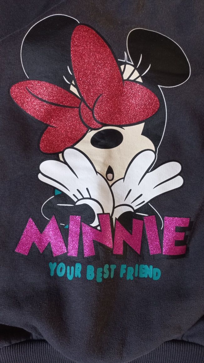 H&M Zestaw bluz 98 104 bluza Disney Minnie Dalmatyńczyki