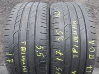 Уцінка 225/45 R17 91W Bridgestone TuranzaT001 Літо 2штуки