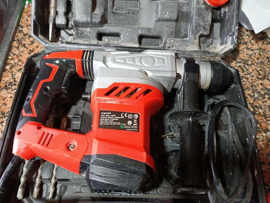 Martelo 1600w perfurador