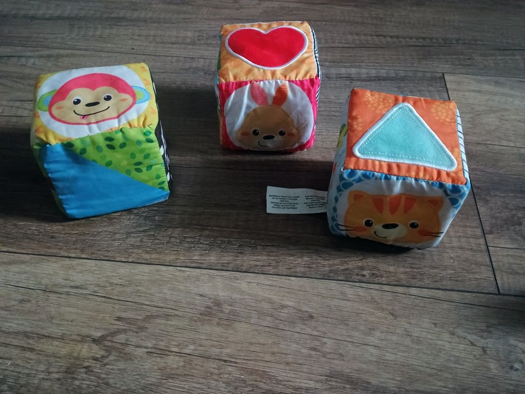 Miękkie kostki dla niemowląt