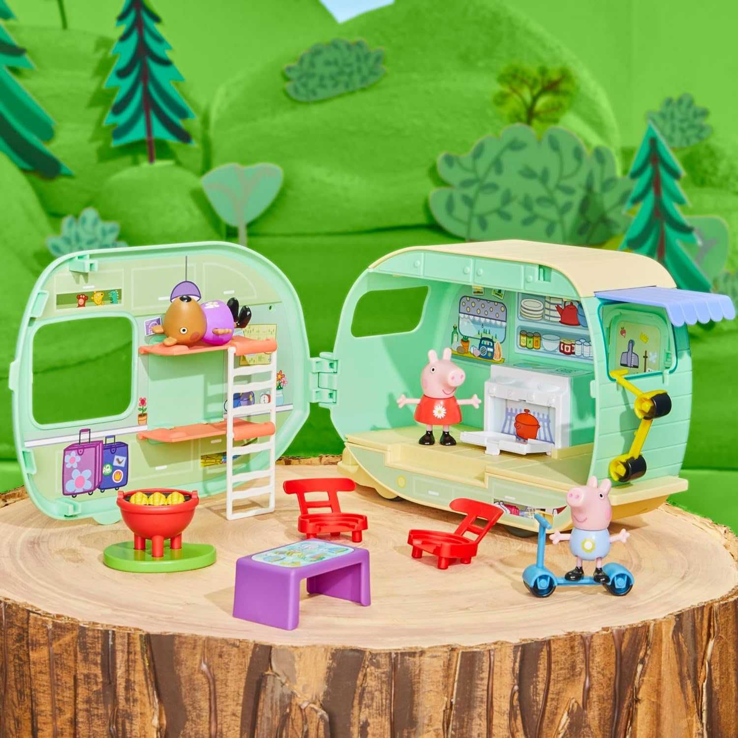 Ігровий набір Свинка Пеппа Peppa Pig Caravan Playset F8863 • Новий