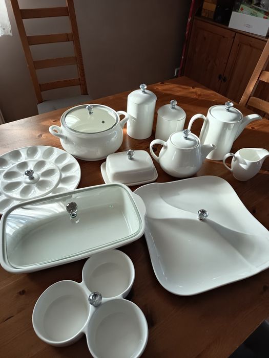 Komplet Diamant home & you biały