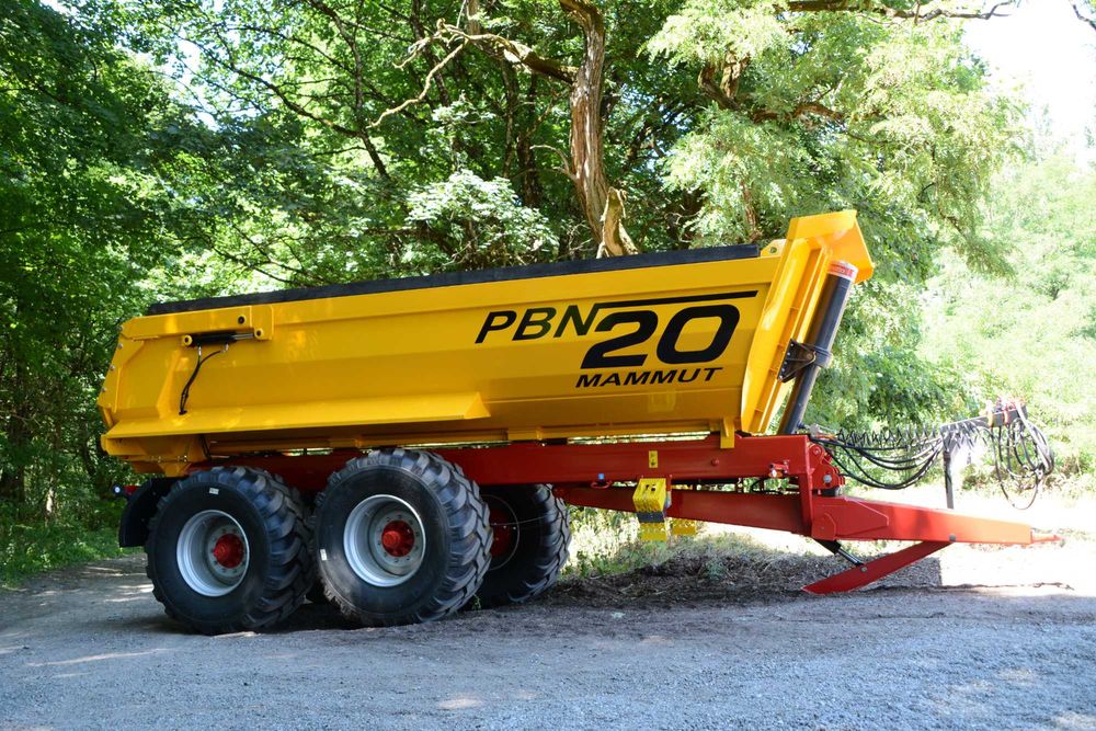 Przyczepa Metaltech PBN20R duze koła 152 nett