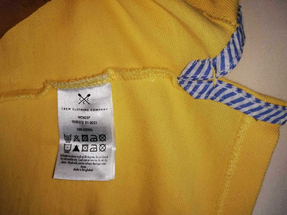 CREW CLOTHING COMPANY Koszulka Damska Bezrękawnik 12 Super Stan Bawełn