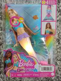 Lalka Barbie Malibu Syrenka Migoczące światełka HDJ36