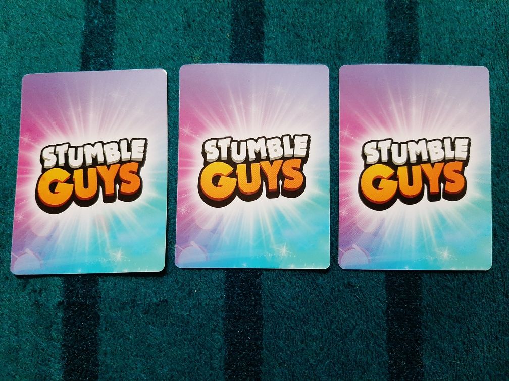 Zestaw kart Stumble Guys karty do kolekcjonowania zabawy mumia król