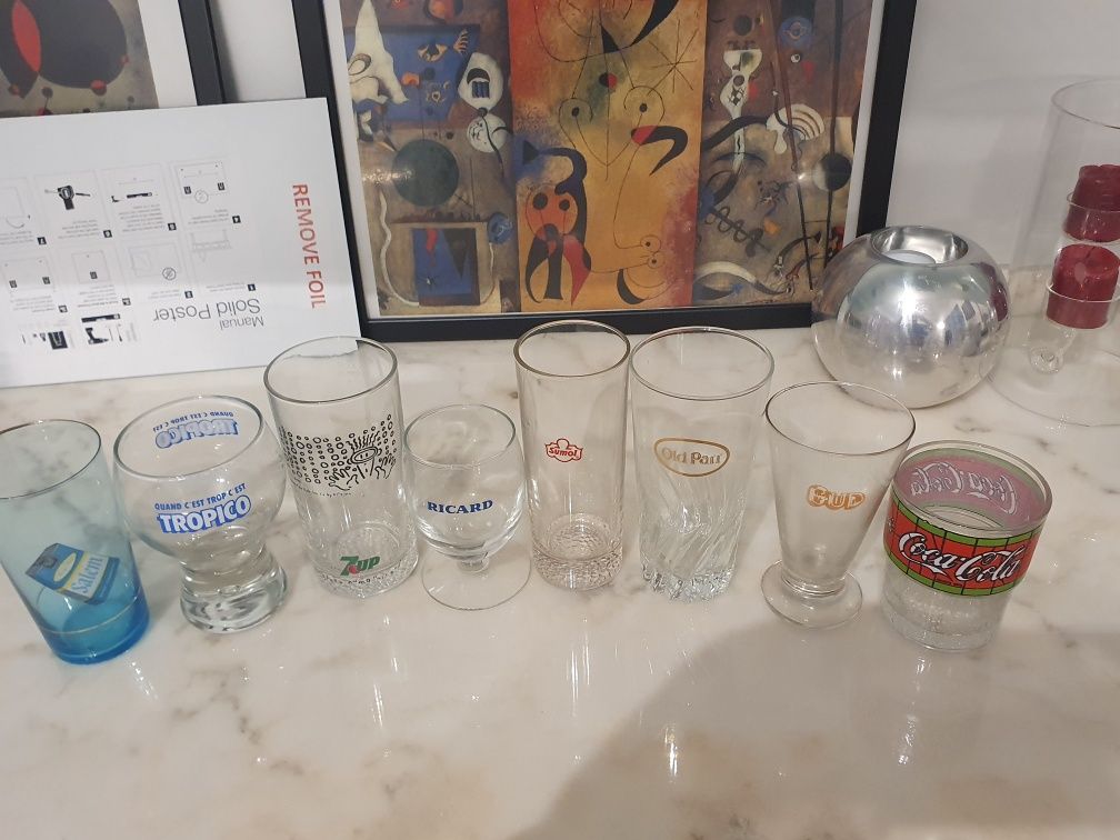Coleção de copos 68 copos