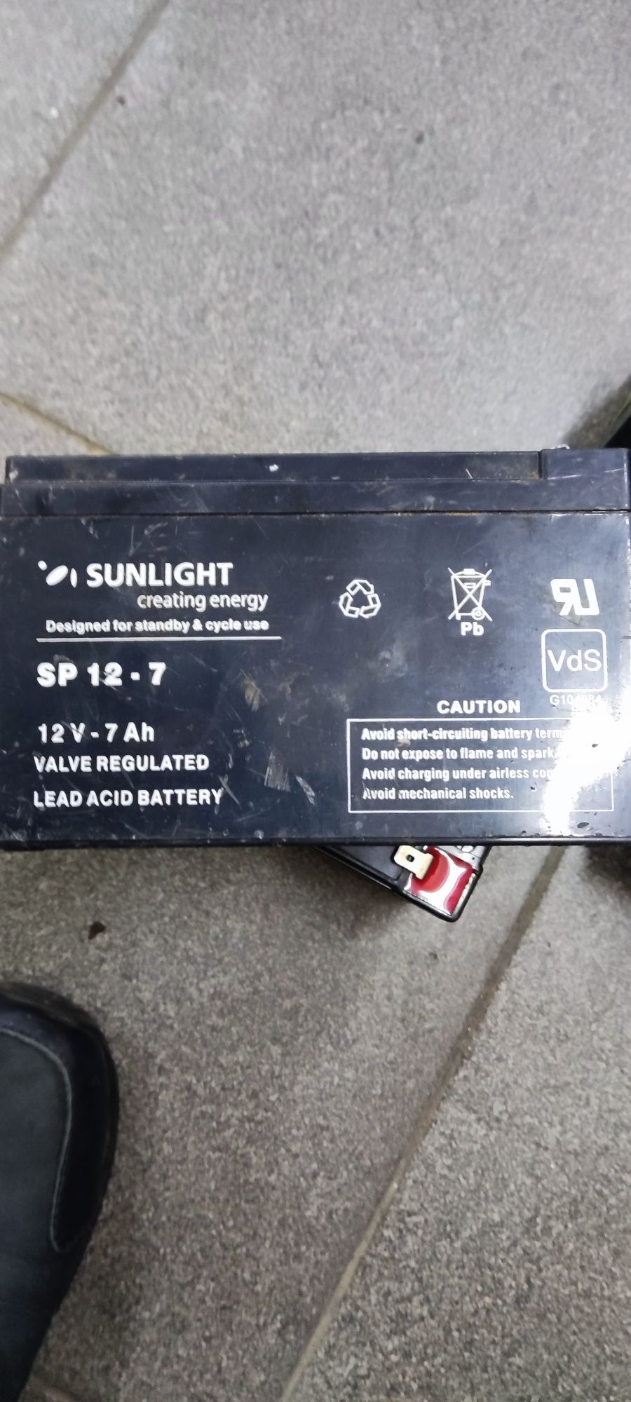 Акумулятор 12v 7.2Ah