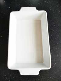 Naczynie żaroodporne prostokątne 22x14 ceramiczne miska do zapiekania