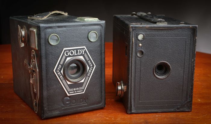 Kodak Brownie N°2 Model F & Goldy 6 x 9