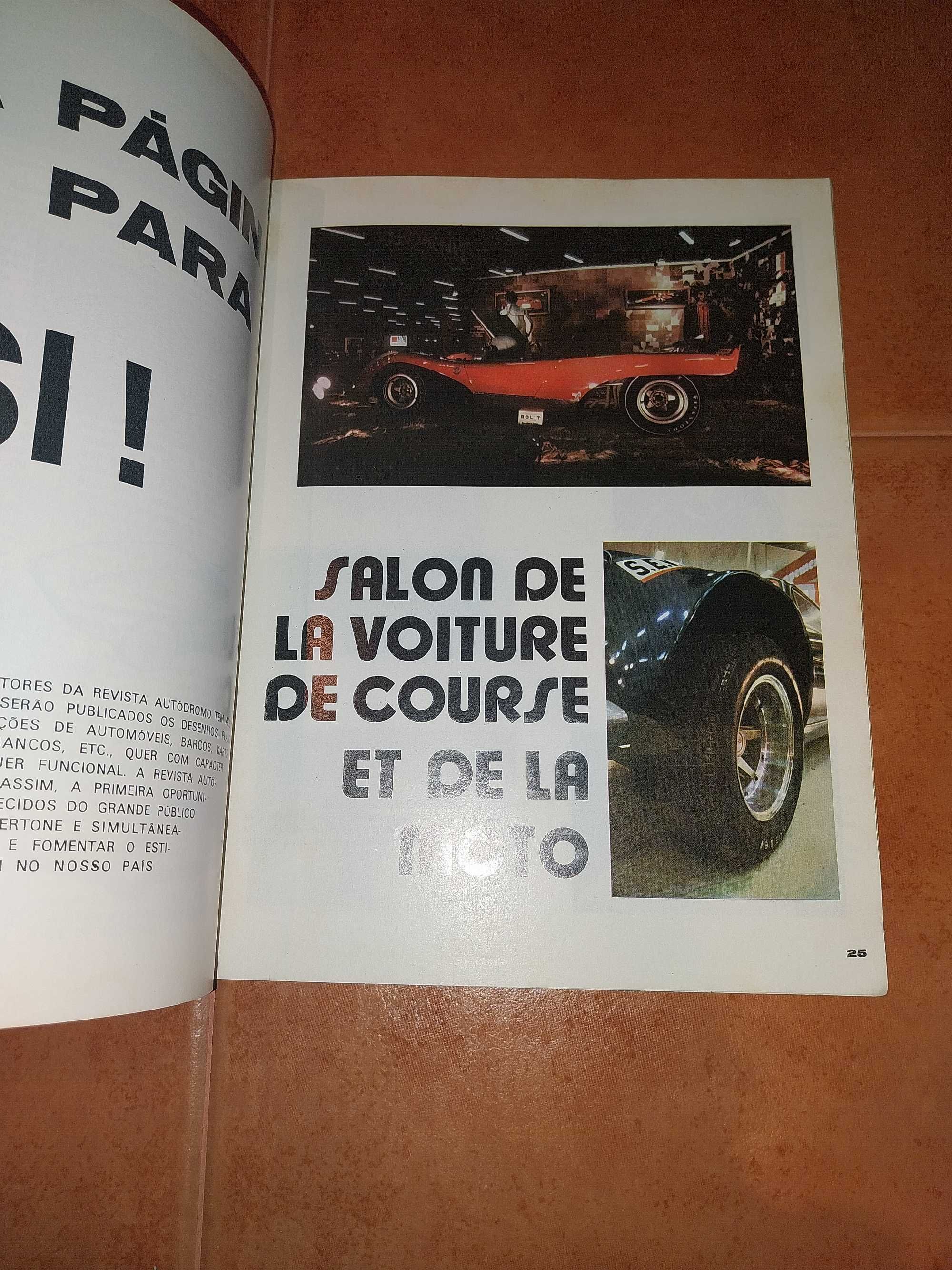Autódromo - Revista 1971 Muito rara