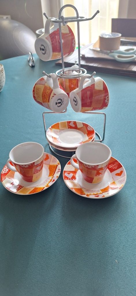 Zestaw porcelany do espresso