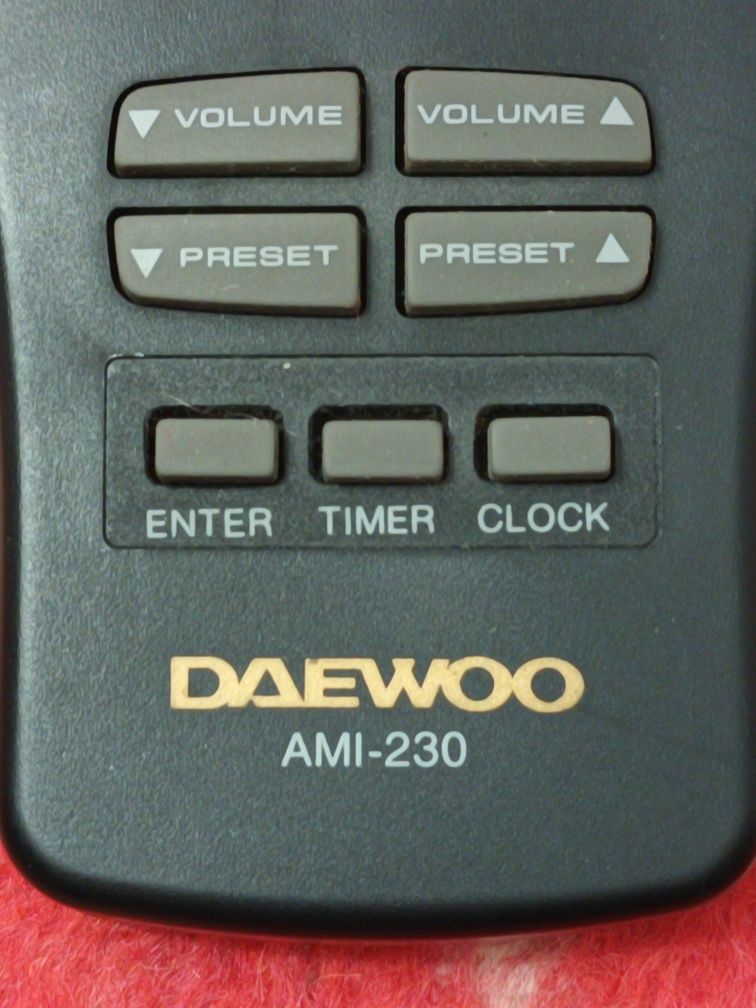 ДУ дистанционка DAEWOO к музыкальному центру AMI-230