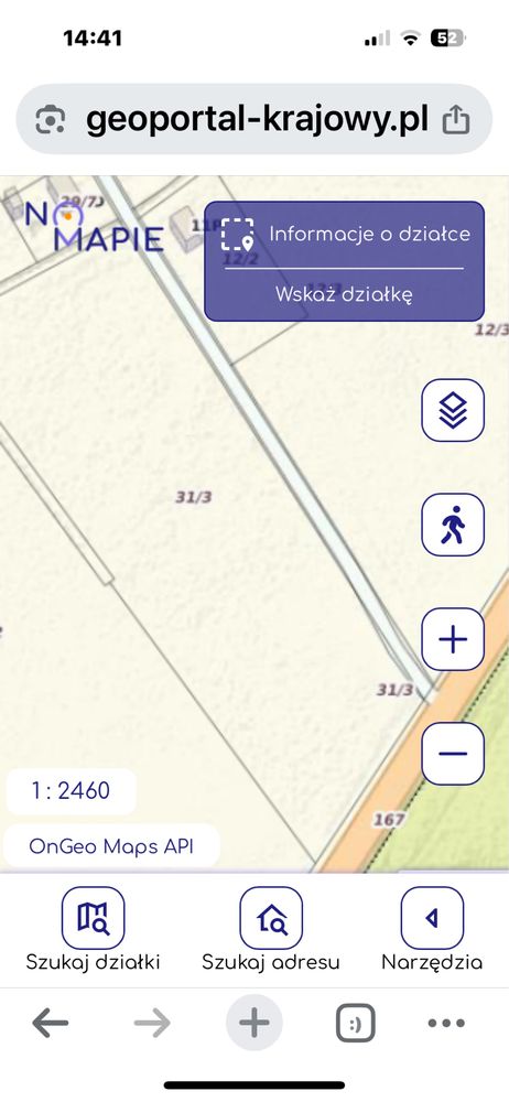 Sprzedam ziemie przy 11