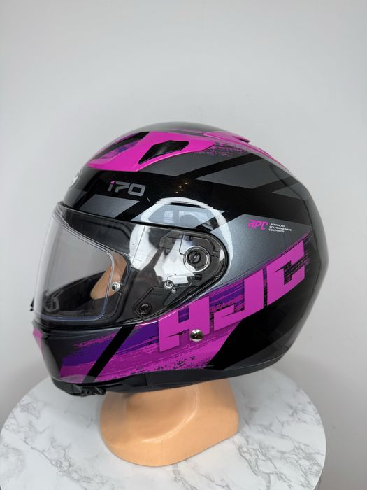 Damski Kask Motocyklowy Hjc XXS i70 Pink Agv Shoei Ls2 Shark Nolan