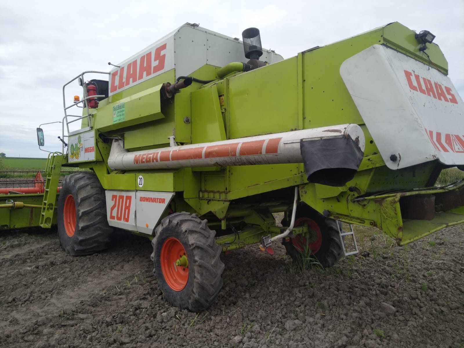 Kombajn Claas Dominator Mega 208