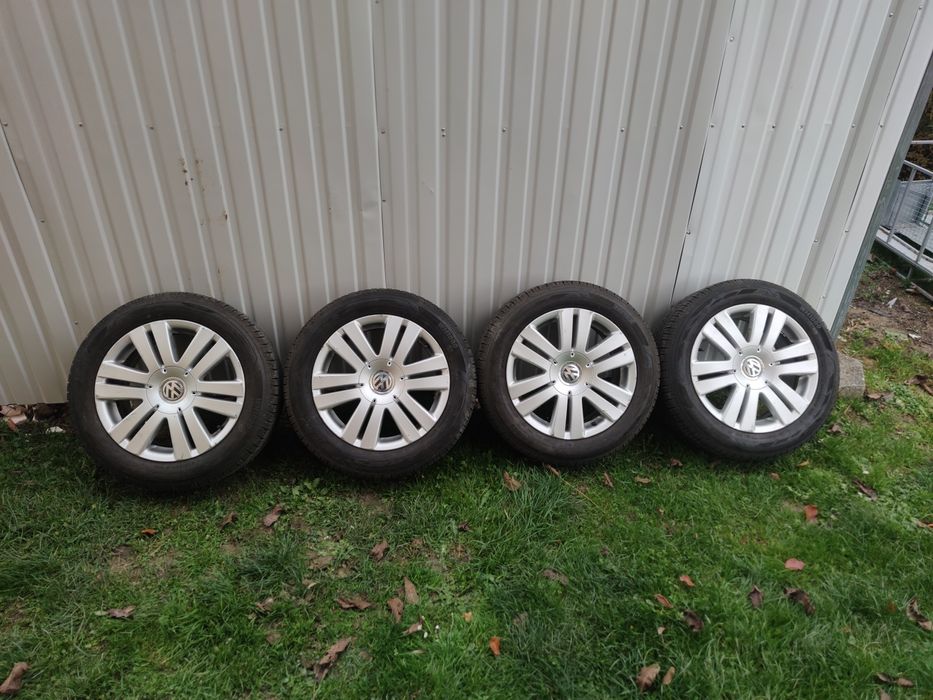 Alufelgi r16 5x112 Opony zimowe Passat b6 Audi