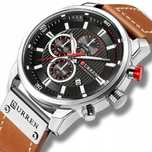 Zegarek Męski Curren Elegancki Chronograf Datownik