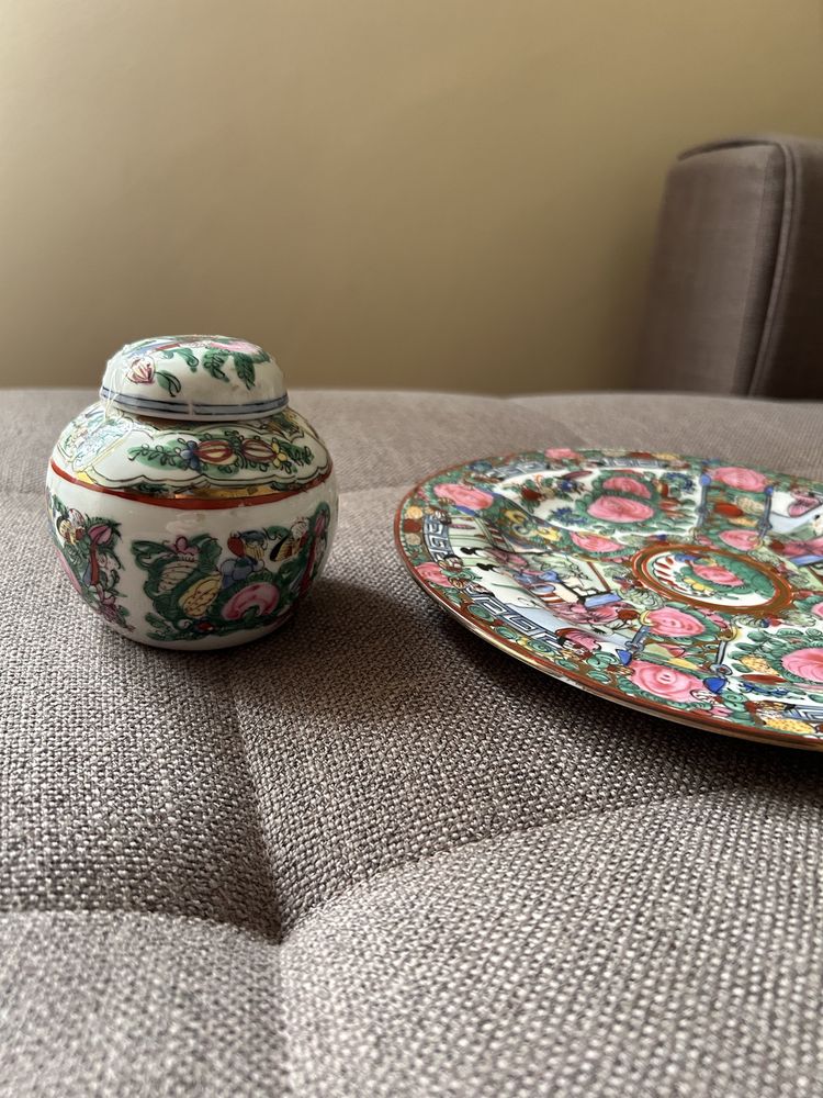 Conjunto de cerâmica chinesa