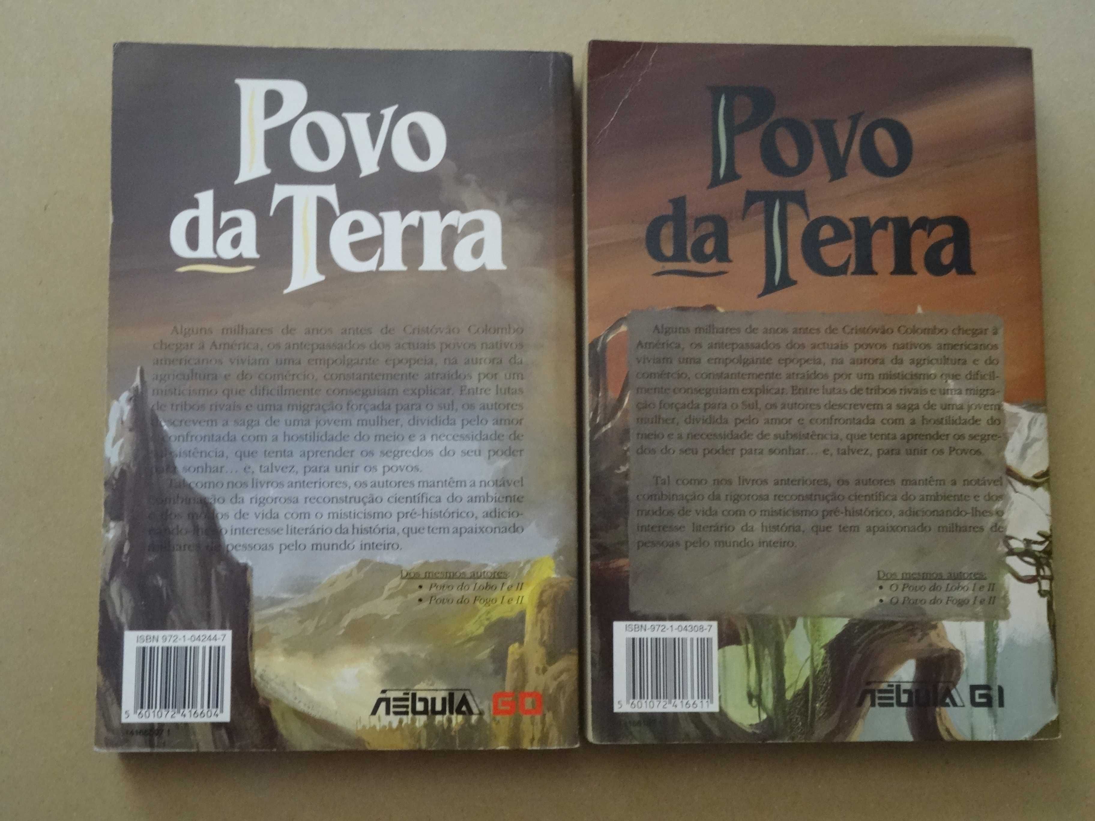 Povo da Terra de W. Michael Gear e Kathleen O' Neal Gear - 2 Volumes