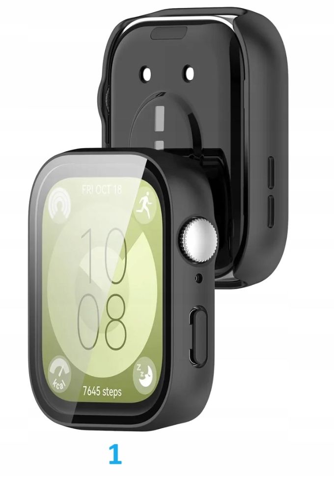 Etui Ochronne z wbudowanym Szkłem 2w1 do HUAWEI WATCH FIT 3 |KOLORY