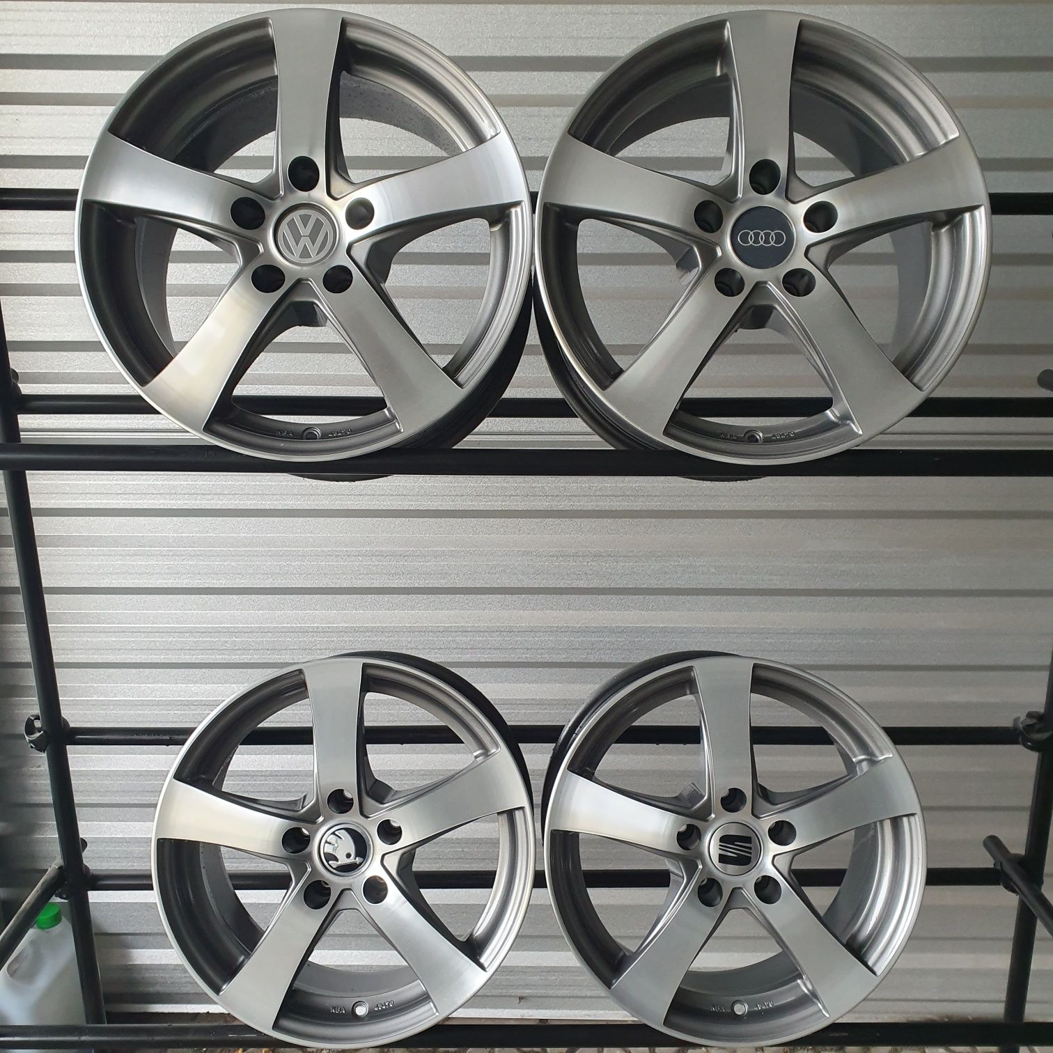 Vw Audi Seat Skoda 16" 5x112 Et35 7.5J