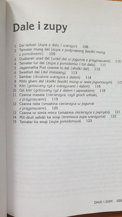 Kuchnia Kryszny Indyjskie potrawy wegetariańskie książka z przepisamii