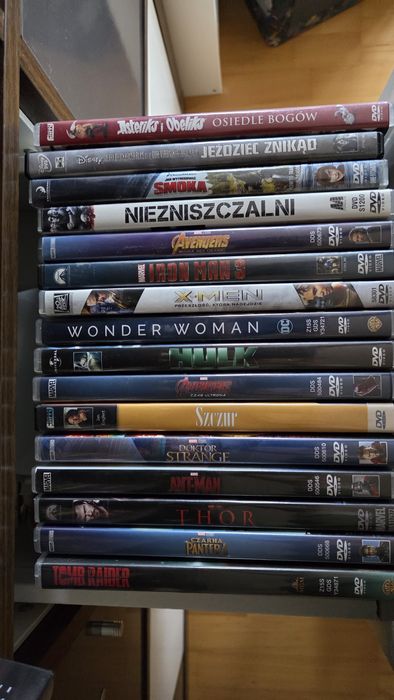 DVD filmy miks Marvel Dc Komiks 50 sztuk