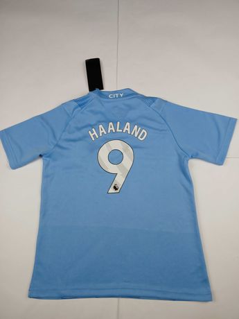 Koszulka sportowa Manchester City Haaland Nowa rozm L 10-12 Lat 147 cm