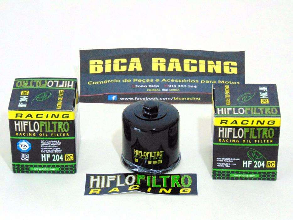 Filtro oleo Hiflo Racing HF204 Honda kawasaki MV agusta Yamaha