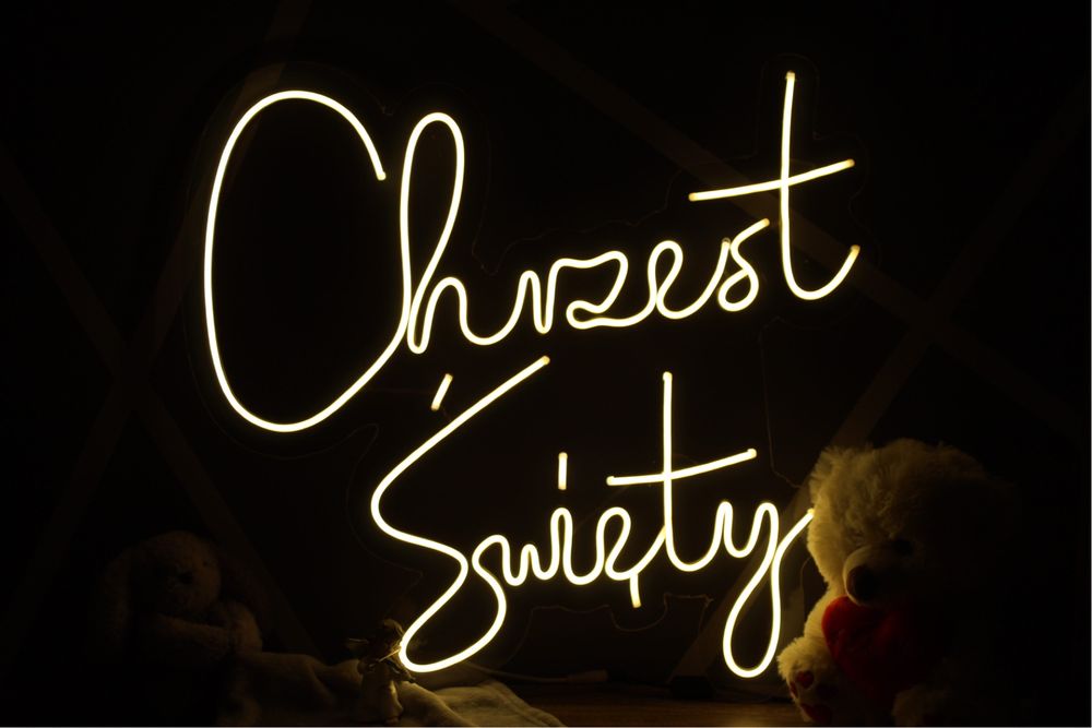 Neon Led „Chrzest Święty”