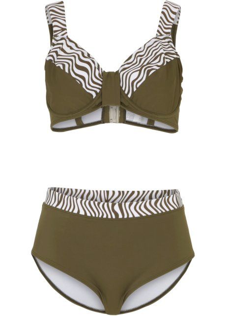 B.P.C bikini typu minimizer khaki r.50