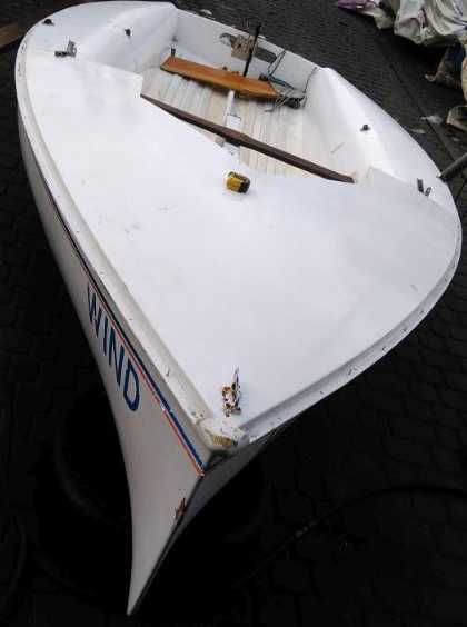 Łódka łódź wędkarska 4,5m Żaglówka Żagiel