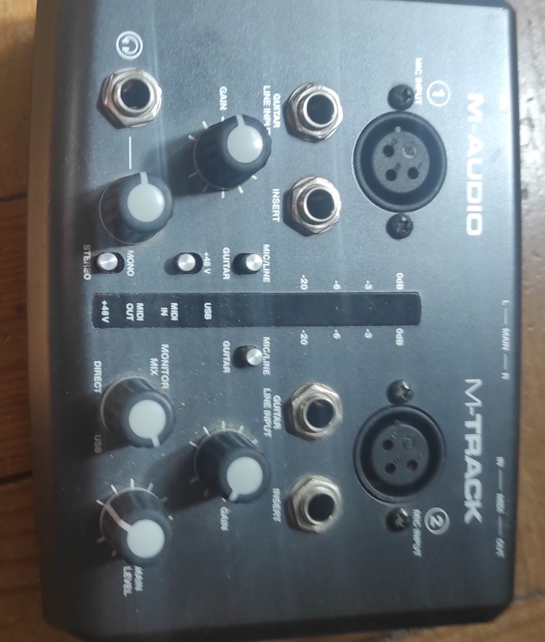 M-audio interface