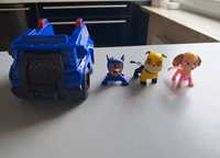 Psi Patrol auto policyjne figurki Chase Rubble Sky Paw Patrol